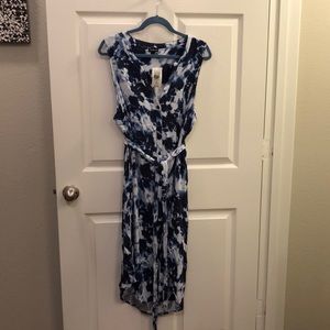 Tye Dye Torrid dress indigo blue